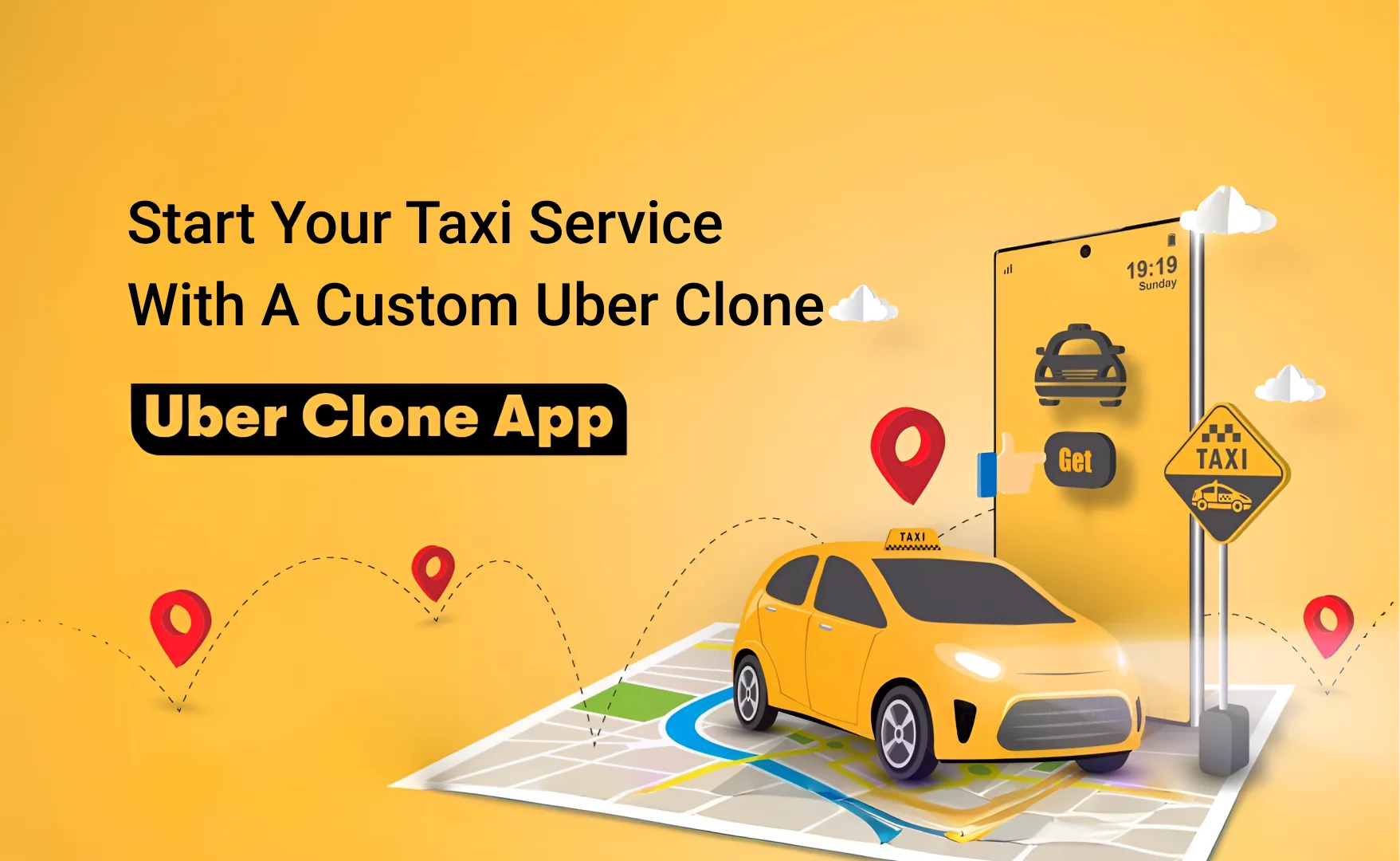 Start Your Taxi Service with a Custom Uber Clone