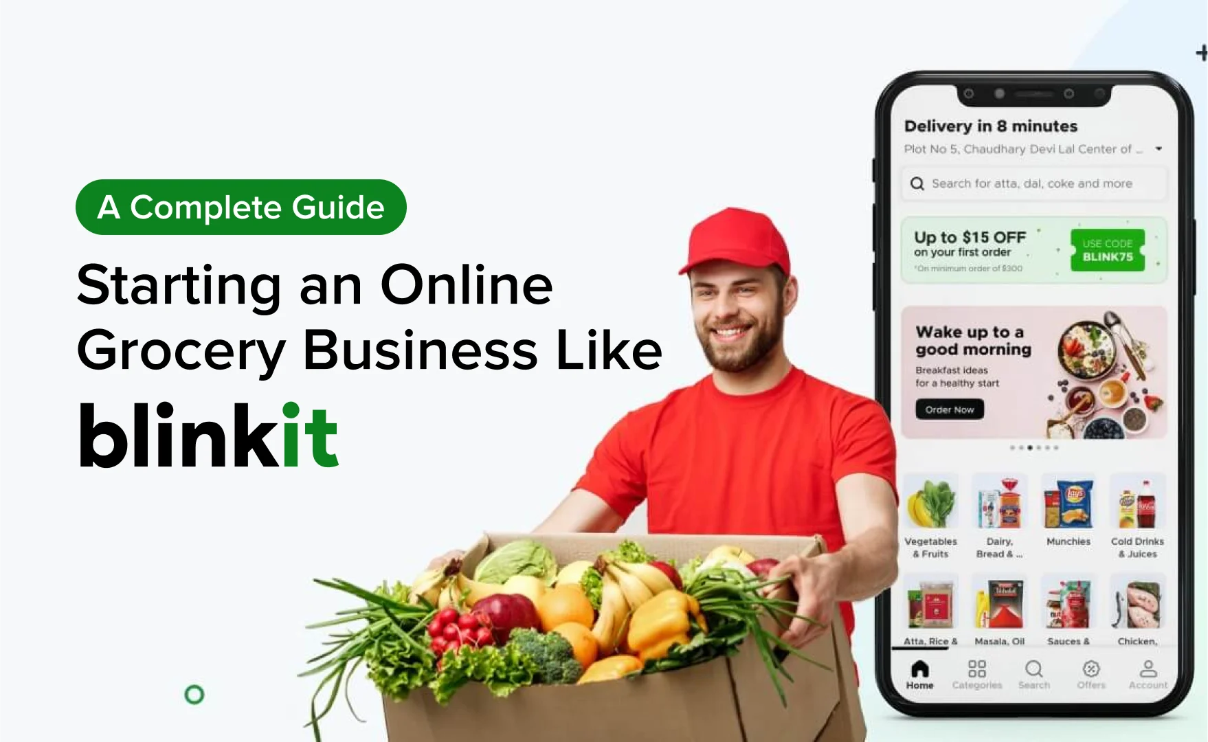 Starting an Online Grocery Business Like Blinkit_ A Complete Guide