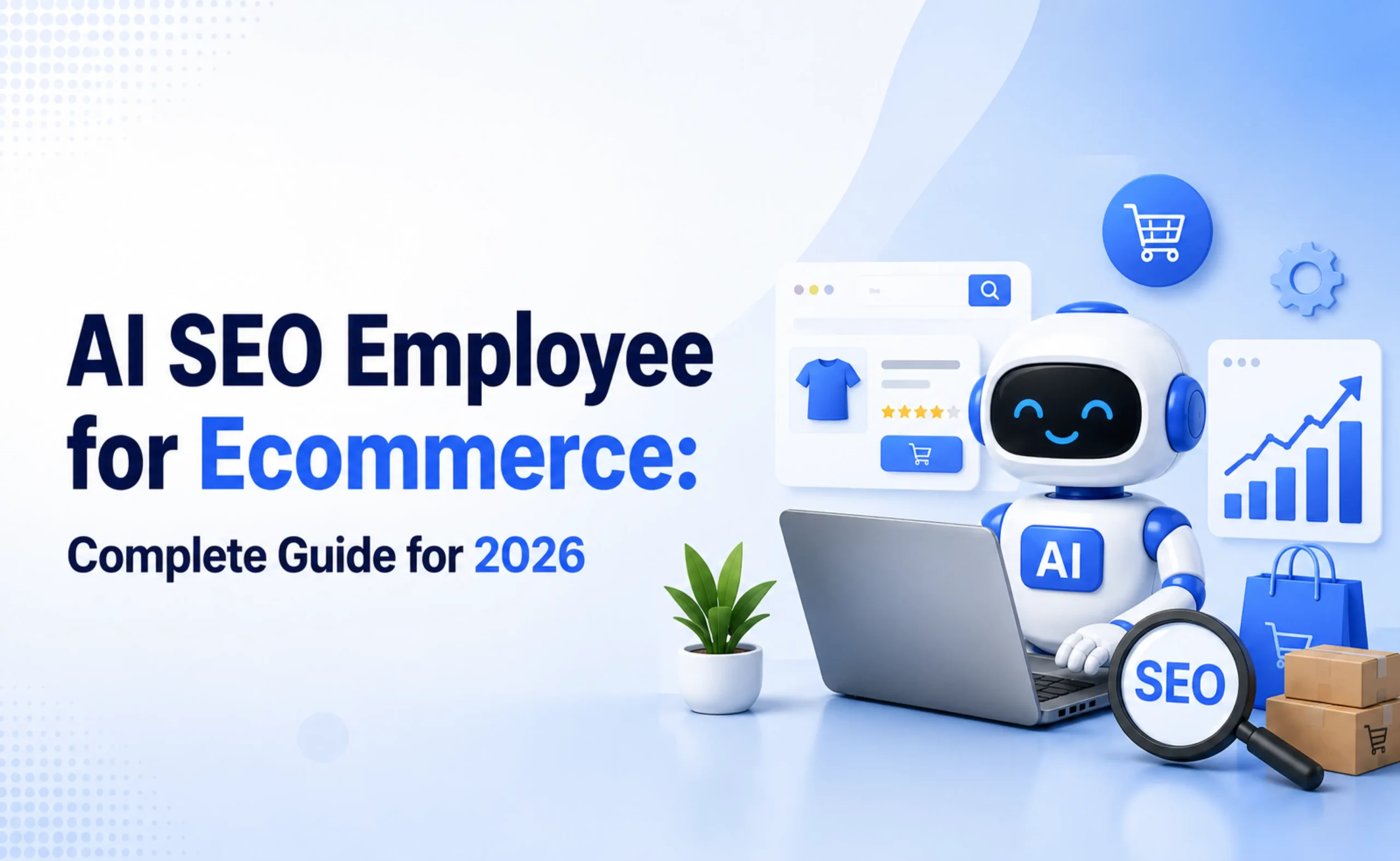 AI SEO Employee for Ecommerce automating SEO tasks to improve online store rankings and organic traffic
