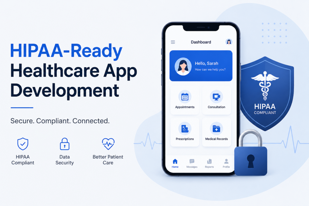 HIPAA-ready healthcare app development