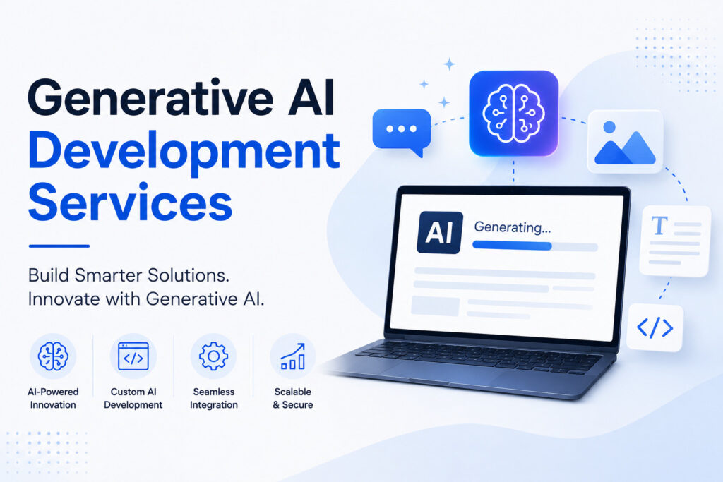 Generative AI development services for business applications