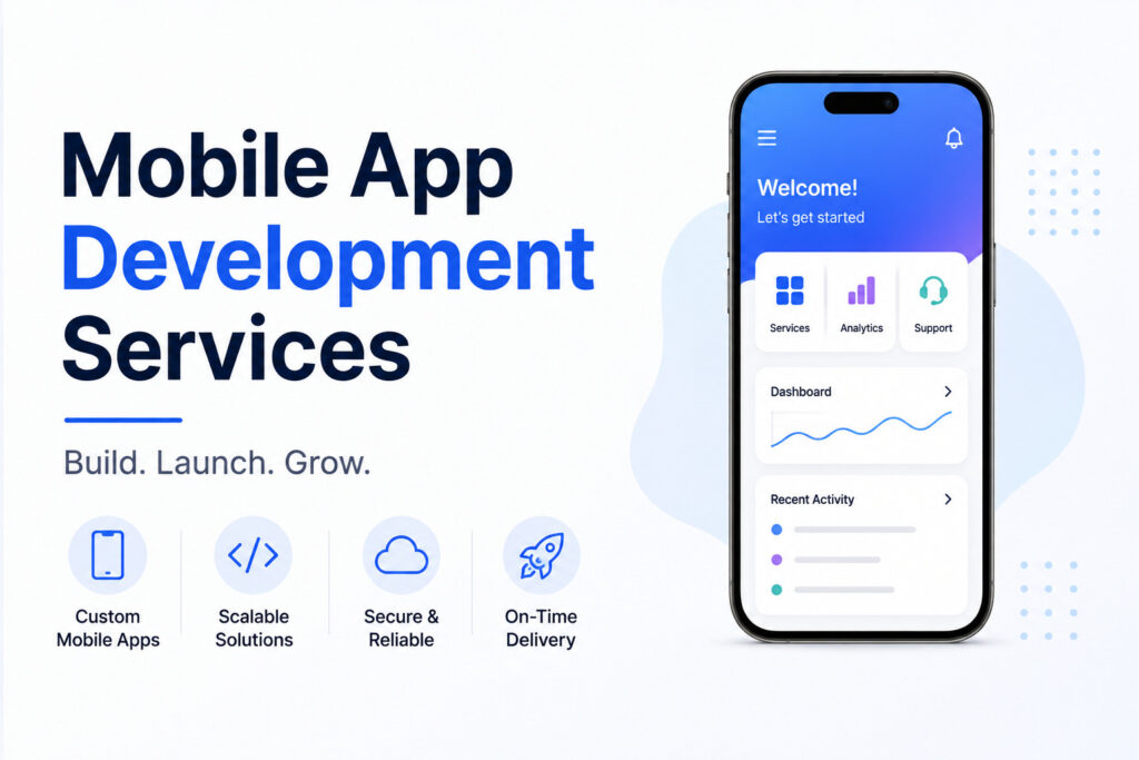Mobile app development services for businesses
