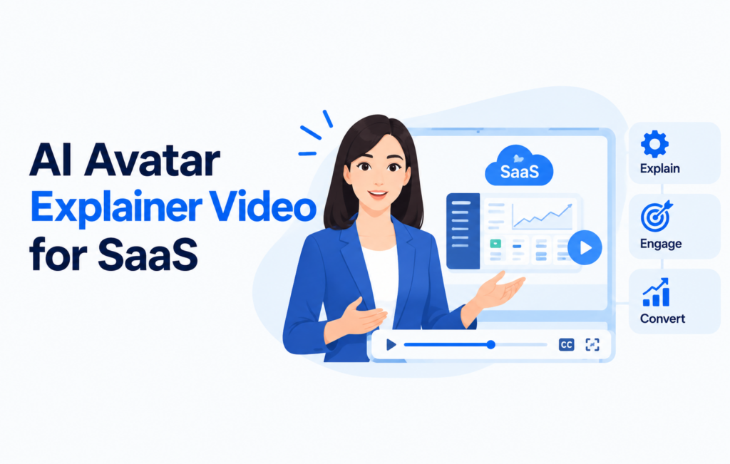 AI Avatar Explainer Video for SaaS