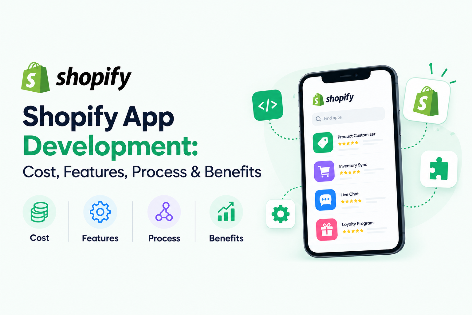 Shopify app development services process