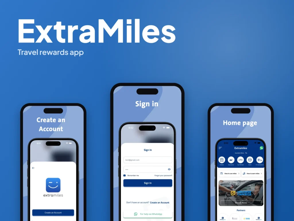 ExtraMiles – Travel rewards app by Autviz