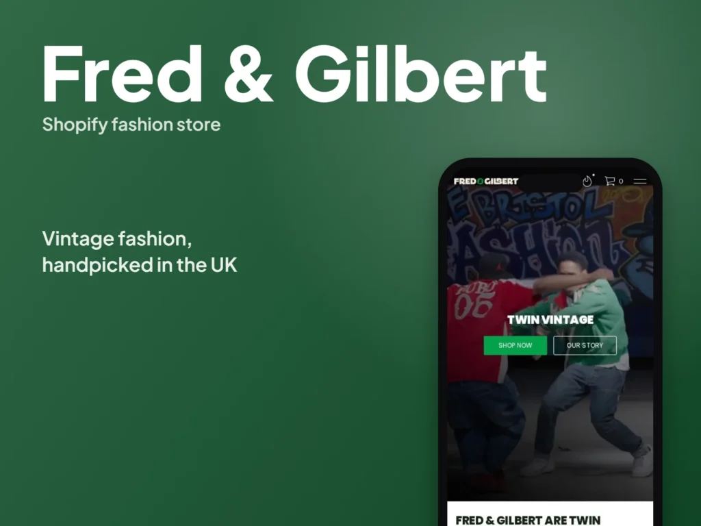 Fred & Gilbert – Shopify fashion store by Autviz