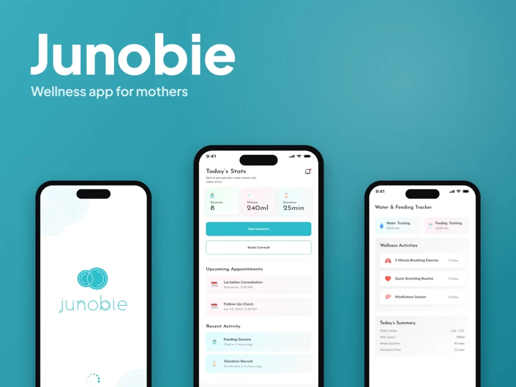 Junobie – Wellness app for mothers by Autviz