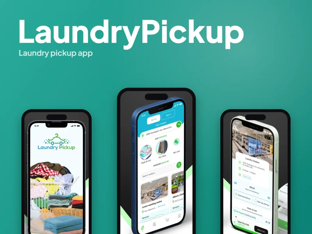 LaundryPickup – Laundry pickup app by Autviz