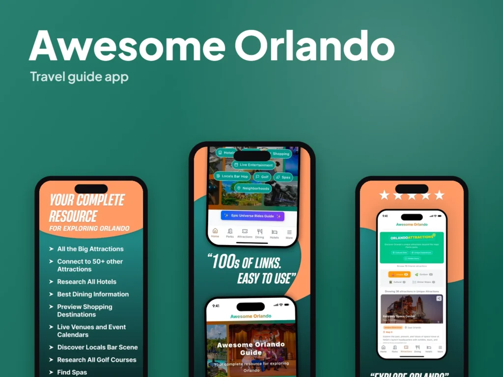 Awesome Orlando – Travel guide app by Autviz